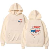 FMF Racing Exhaust Ama Motocross Theme moteriškas unisex rudens apranga, naujas džemperis su gobtuvu L smėlis