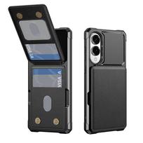 Piniginės dėklas su kortelių laikiklio lizdu, telefono dėklas Galaxy S25 Edge S24 FE S23 Ultra S22 S21 Plus A56 A36 A26 A16 A06 A55 A35 A25 A15 5G Galaxy A16 4G5G