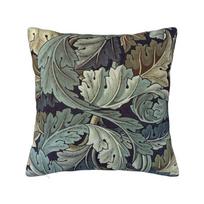 Individualus Nordic William Morris Vintažinis Sofos Pagalvės Užvalkalas Minkštas Gėlių Tekstilės Raštas Mesti Pagalvės Užvalkalas Namų Dekoras 40x40cm16x16Inch