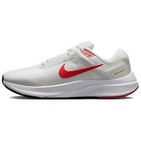 Nike Air Zoom Structure 24 Photon Dust Light Crimson Vyriški sportbačiai White Platinum-Tint Black DA8535-010 40 white