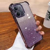 Redmi 15C 4G dėklas prabangus blizgus dangtelis Xiaomi poco C85 Redmi 15C 15 C skaidrus minkštas silikoninis smūgiams atsparus telefono dėklas Redmi15c dovana Redmi 15c 4G levanda