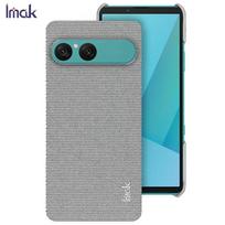 Telefono dėklas Sony Xperia 10 VII IMAK Ruiyi serijos medžiaginis dėklas Sony Xperia 10 VII šviesiai pilka spalva