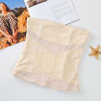 Women's Postpartum Mesh Waist Trainer Body Shaper - Slimming Tummy Control Cincher 2XL [155-180 lbs] beige