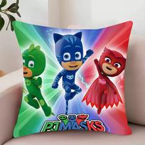 bilibili P-PJ M-Kaukės Animacinis Pagalvės Užvalkalas Dekoras Apsauginiai Dangteliai Patogus minkštas Sofai Svetainei Namų Biurui 12x12Inch blue
