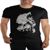 Dragon Ball Z Vegeta Black T-Shirt XXL juoda