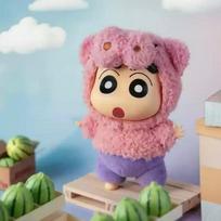 Toptoy CrayonShin-Chan Blind Box Costume Party Series Vinyl Doll Anime Action Figure Mystery Box Kawaii Collection Model ToyGift With Box pink