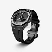 Nerūdijančio plieno 316L dirželio rinkinys Casio G-SHOCK farm oak GA2100/GA2110 GA-2100 GA-B2100 laikrodžiams metalinis korpusas dirželis vyriška apyrankė GA2100 2110 B2100 black