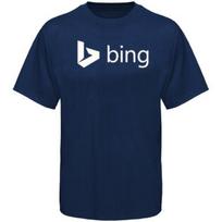 Microsoft Bing search engine t-shirt Unisex T-Shirt M blue
