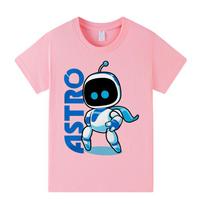 A1337 Vaikams Berniukams Mergaitėms T-shirt su Astro Boto Spaudiniu Trumpomis Rankovėmis 130cm white
