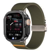Nylon Strap+Case for Apple Watch Band Ultra 3 49mm 45mm 46mm 44mm 42mm 40mm 41mm 38mm iWatch Series 11 SE 3 10 9 8 7 6 5 4 3 2 1 49mm black