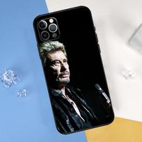 Johnny Hallyday dėklas telefonui iPhone 16 15 11 12 13 14 Pro Max Mini Dangtelis telefonui iPhone 16 15 X XS Max XR Plus Coque iPhone XR