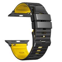 Silikoninė apyrankė Apple Watch juostai 45mm 46mm 49mm Apyrankė IWatch serijoms 11 10 9 8 7 6 5 Se 4 3 Ultra 3 2 49mm Priedai 49mm Ultra 3 2 1 black