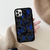 Kaltinio anglies dėklai IPhone 17 16 Pro Max Air 15 14 13 12 Mini Plus 11 Telefonui, Kietas PC+TPU Galinis Dangtelis iPhone 14 black