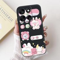 Skirta Motorola Moto G86 G56 2025 dėklas Madingas Gėlių Saulėlydis Animacinis Minkštas Silikoninis Apsauginis Telefono Dangtelis Skirta MotoG56 MotoG86 Dėklai Moto G56 gray