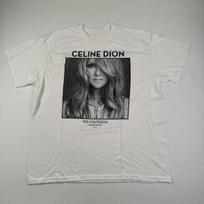 Celine Dion Portretas Iliustruotas Medvilninis Unisex Marškinėlis Vasara 2026 Naujojo Tūkstantmečio Mada Moteriškas Muzikos Memorialinis Marškinėlis M black
