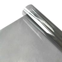 Skaidri langų plėvelė Daugiaspalvė Saulės Atspalvis Lipni Dažyto Stiklo Dekoras Vinilo Ritinys Pasidaryk pats A4 20/40*120CM 20x30cm pilka