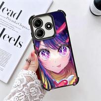 Oshi No Ko Anime Soft Phone Case For Xiaomi Redmi Note 14 15 Pro Plus 13 12 11S 11T 5G 10 9S 9 Plating Anti-Fall Fundas Redmi Note15ProPlus