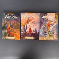 Avataras Paskutinis Oro Valdytojas 1/2 sezonai Anglų kalba Iliustruota Knygų Rinkinys - Veiksmo Komedija Fantastika Amerikietiški Komiksai 3 Knygų Rinkinys 3 book of season 2 brown