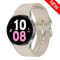 Originalus dirželis Samsung Galaxy Watch 4/5/6 classic 47mm 43mm 44mm 40mm be tarpų Silikoninė apyrankė Galaxy Watch 5 pro 45mm dirželis Galaxy 4 40mm 44mm gray