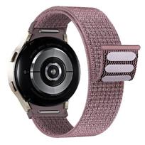 Dirželis Samsung Galaxy Watch 7/6/4/classic/5 pro 44mm 40mm riešui Be tarpų Nailoninė sportinė kilpa correa apyrankė Galaxy Watch 7 Dirželis Watch 5 40mm 44mm gray