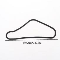 Replacement Rubber Seal Gasket For Cow Milk Meter GEA 7161-6210-240 Cow Milk Meter Dairy Cow Milking Spare Parts gray
