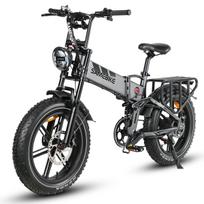 SAMEBIKE RS-A02 Pro Suaugusiųjų Elektrinis Dviratis 250W Variklis 48V15AH Baterija 20  Padangos Vyriškas Elektrinis Dviratis pilka