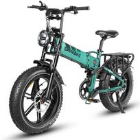 SAMEBIKE RS-A02 Pro Suaugusiųjų Elektrinis Dviratis 250W Variklis 48V15AH Baterija 20  Padangos Vyriškas Elektrinis Dviratis žalia