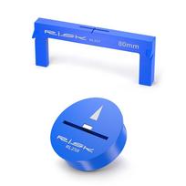 MTB Road Bike Saddle Measure Tool BB Center Positioning Parts Bike Seat Height Measuring Tool Saddle Positioning Tools blue