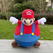 Super Mario Bros Wonder Pliušinių žaislų rinkinys Minkštos kimštos lėlės su Mario, Luigi, Peach ir Daisy Puiki Kalėdų dovana 27cm-28cm red