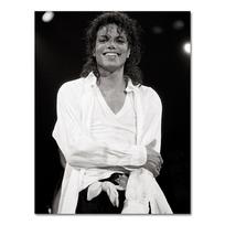 Michael Jackson plakatai Spaudiniai Juoda ir balta Sienos tapyba Aukštos kokybės Dekoravimo plakatas Sienos tapyba Namų dekoravimas 30X40CM No Framed