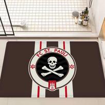 F-FC S-St. P-Pauli vonios kilimėlis neslystantis sugeriantis vandenį ilgas juostelės pagalvėlė miegamojo kilimėlis viešbučio dekoravimo kilimėlis 60cm x 90cm