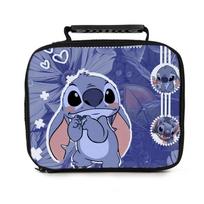 Animacinis Stitch pietų krepšys su izoliuotu ledo maišeliu, idealus paaugliams ir vaikams! Cross gray