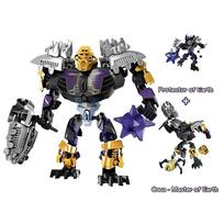 NAUJA Auksinė Kaukė Bionicle Statybinis Blokelis Anime Veiksmo Figūrėlės Kareivis Robotukas Plyta 2in1 Gali Lewa Tahu Apsaugotojas Žaislai Berniukui Dovana