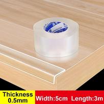 Apsauginė juosta nuo susidūrimų Lipni baldų kampų buferiai Vaikų stalo krašto apsauginė juosta 0.5mm x 5cm x 3m