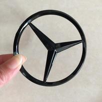 9cm automobilio galinės bagažinės emblema lipdukas Mercedes-Benz W205 W211 N2PP GLC automobiliui uodegos emblemos lipdukai interjero moldingai HBT-BENC WT3 8cm black
