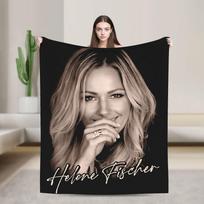 Helene Fischer Stadiono Turo Gyvo Koncerto Antklodės Pliušiniai Lovos Patalynės Užtiesalai Vaikams Sofai Lovai Flanelinė Antklodė Lovos Užvalkalas 75x100cm (30x40inch)