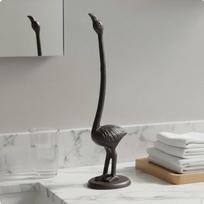 Ketaus popierinių rankšluosčių laikiklis Nordic dizainas Aligatorius Virtuvės ritinėlio stovas Flamingo