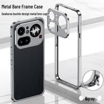 Nothing Phone 4A Pro dėklas su metaliniu rėmeliu ir šilumos išsklaidymu Phone 4A Pro