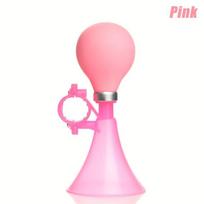Children Bikes Loud Bell Bicycle Air Horn Safety Horn Colorful Bells Bike Handlebar Bell Ring Bike Accessories rožinė