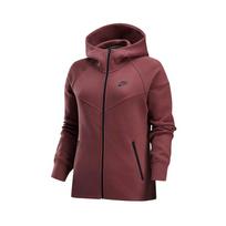 Nike Sportswear Tech Fleece Windrunner moteriškas su gobtuvu ir užtrauktuku FB8339-218 M ruda
