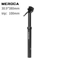 MEROCA Kalnų dviračio reguliuojamas sėdynės stulpas 30,9 mm\31,6 mm Hidraulinis aukščio reguliavimas Road Bike sėdynės stulpas Kalnų dviračio sėdynės vamzdis