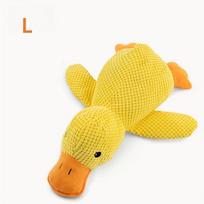 Dog Calming Duck, 2026 Yellow Duck Dog Toy, The Mellow Ducks Calming Pillow, Dogs Ducks Toy with Quacking Sound for Indoor Dogs