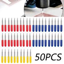 30/45/60 Degrees Replacement Blades For Roland Cricut Plotter Blade Knife Cutter Blades For Power Tools Cutting Plotter 50PCS Set