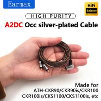 For Audio Technica ATH-CKS1100 CKS1100IS CKR100IS CKR90OIS CKR100 CKR90 A2DC Replaceable Headset CableGood product 4.4214