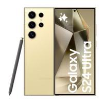 Samsung Galaxy S24 Ultra 5G AI išmanusis telefonas 12GB RAM + 256GB/512GB SIM + eSIM 12+512GB kreminė