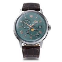 ORIENT Bambino Automatinis su vietiniu [ORIENT] SUN&MOON Laikrodžiu, RN-AK0805E, Vyriškas, Žalias, gamintojo garantija. žalia