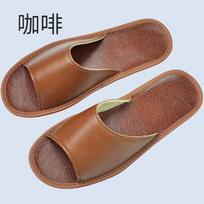Karvės odos šlepetės Dideli dydžiai Natūrali namų avalynė vasarinės atvirų pirštų basutės vyrams, moterims, senjorams laisvalaikio šlepetės/basutės 29 fits 44-45 yards. kava