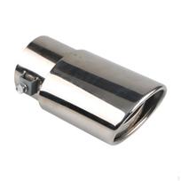 Automobilio išmetimo sistemos antgalis Nerūdijančio plieno priedas Duslintuvas visureigiui, sedanui spalvotas tiesus argent straight gray