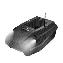 GPS Žvejybinis Masalinis Laivas LOKEEVAN D50B 590 Šepetėlinis Variklis Dviguba 15600mAh Baterija 2kg Apkrova 500M Nuotolinio Valdymo Naktinė Šviesa juoda