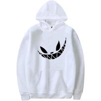 Nauji gobtuvai Rubius Merch Megztinis Šauni spauda Rubius gobtuvas vyrams moterims Mada Hip Hop Gatvės apranga Sportinis kostiumas vyrams M white